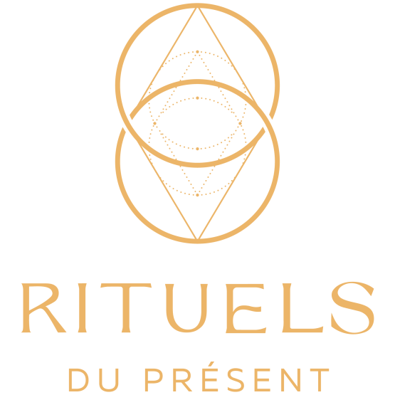 logo de rituels du présent doré